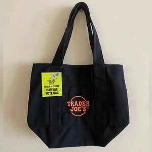 Trader Joe’s Exclusive Black Mini Canvas Tote